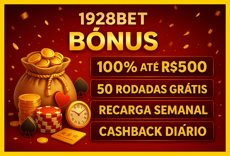 O bônus promocional 1928BET é uma ótima maneira de começar sua aventura