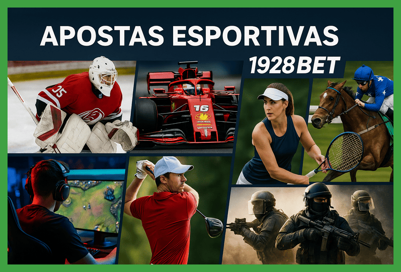 Apostas esportivas no cassino online 1928BET